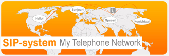 SIP-system My Telephone Network